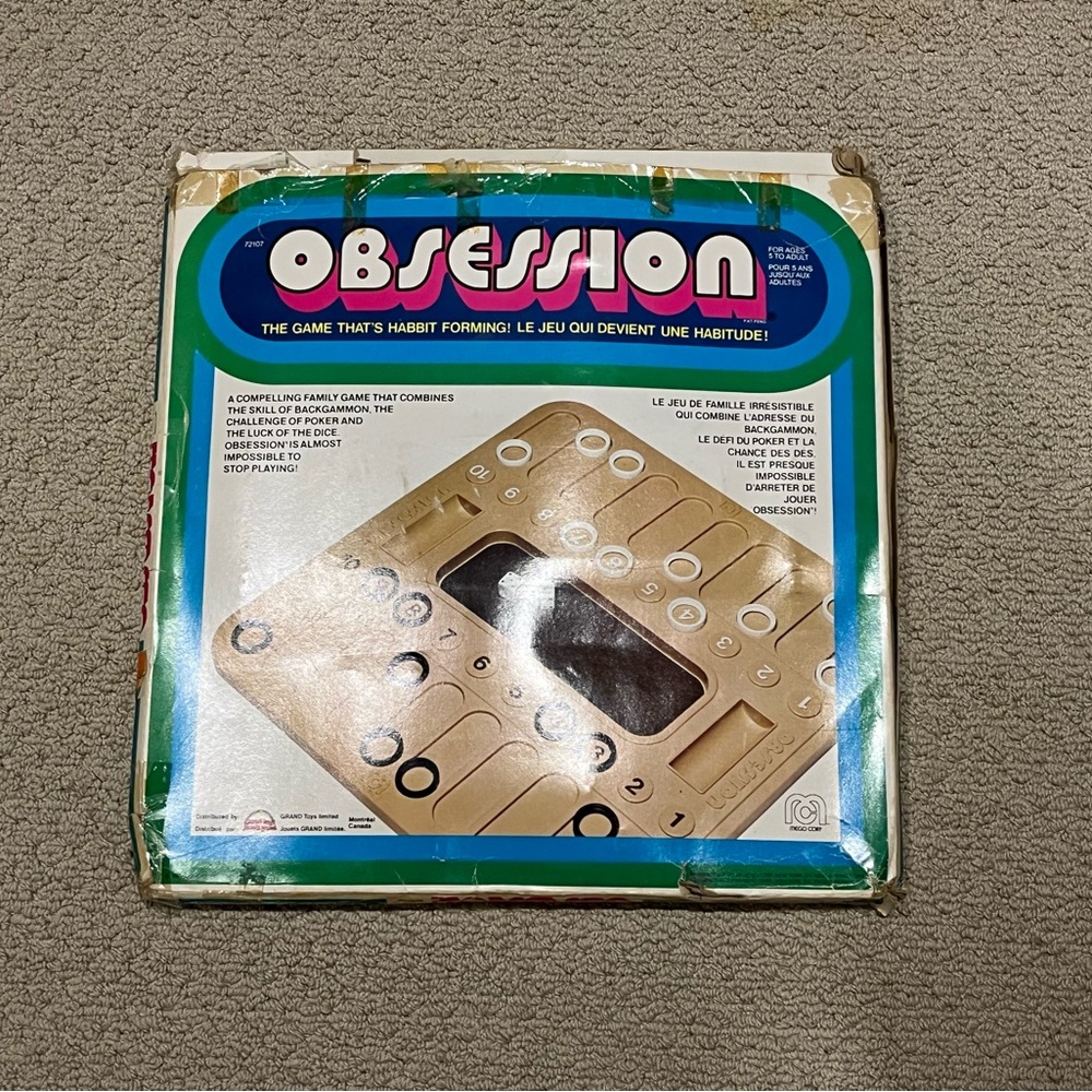 Vintage Obsession Board Game